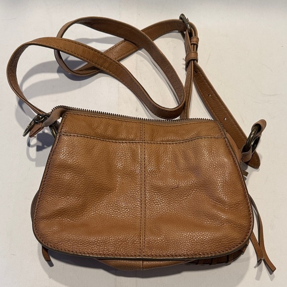 Frye Tan Leather Crossbody Bag - Picture 2 of 5